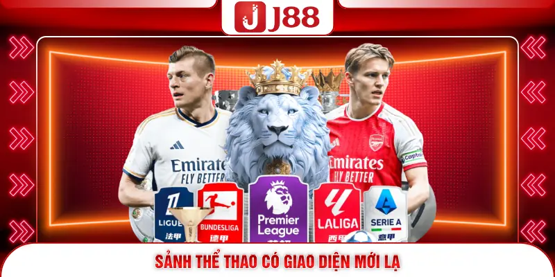 Sảnh thể thao có giao diện mới lạ
