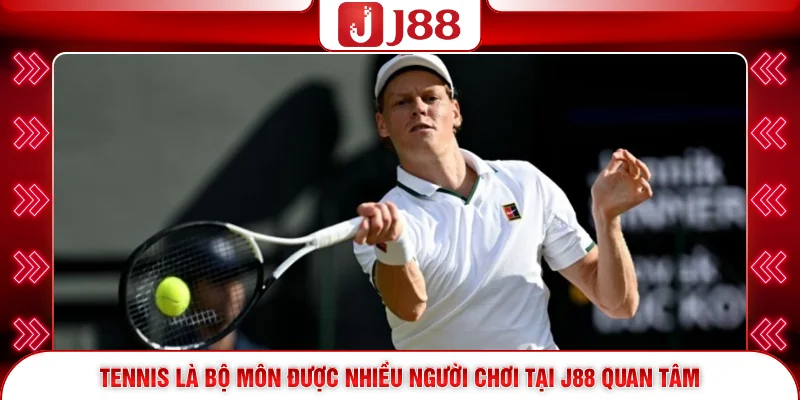 Tennis là bộ môn được nhiều người chơi tại J88 quan tâm